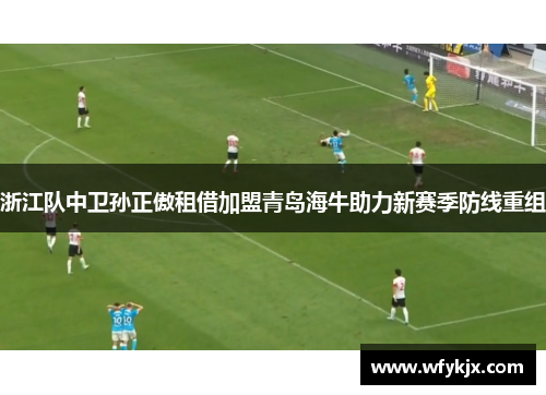 浙江队中卫孙正傲租借加盟青岛海牛助力新赛季防线重组